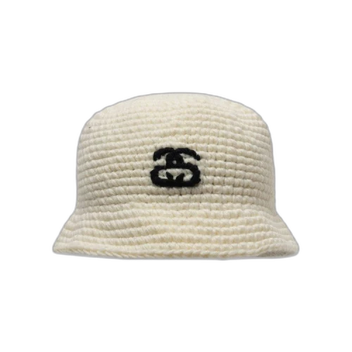 Stussy SS Link Knit Bucket Hat 'Bone'