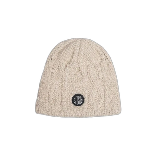 Stussy Cable Knit Skullcap Beanie 'Natural'