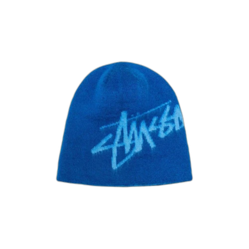 Stussy Brushed Out Stock Skullcap Blue