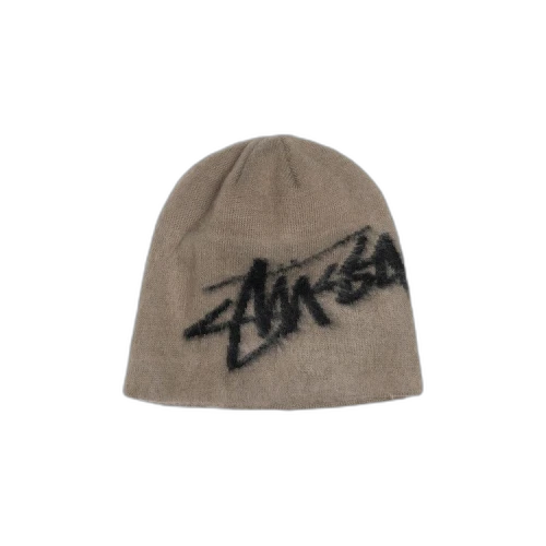 Stussy Brushed Out Stock Skullcap 'Sand'