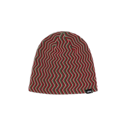 Stussy Skullcap Crinkle Stitch 'Olive'