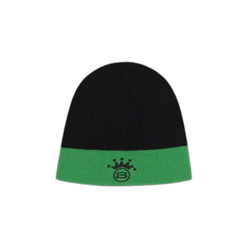 Stussy Crown Jacquard Skullcap Black