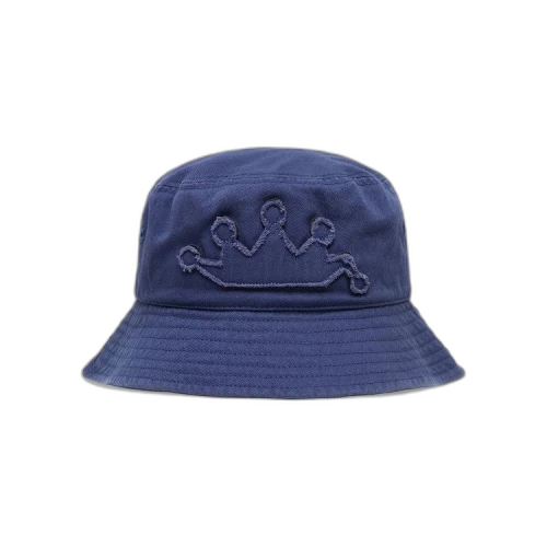 Stussy Applique Crown Bucket Hat Navy