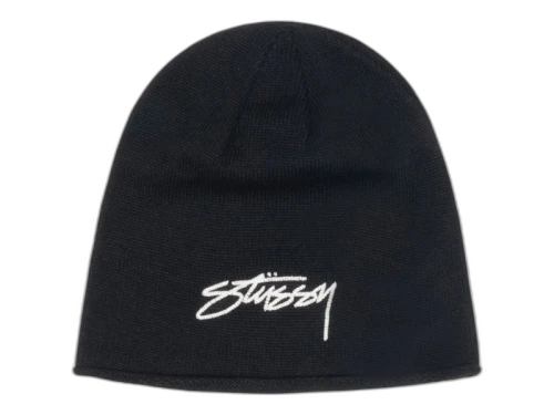 Stussy Chain Stitch Rolled Edge Skullcap Orange