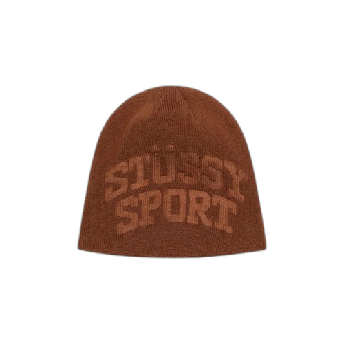 Stussy Sport Deboss Skullcap Brown