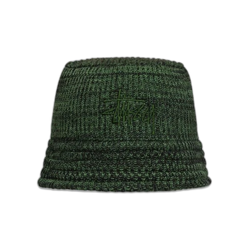 Stussy Knit Bucket Hat Green