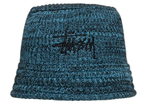 Stussy Knit Bucket Hat Green