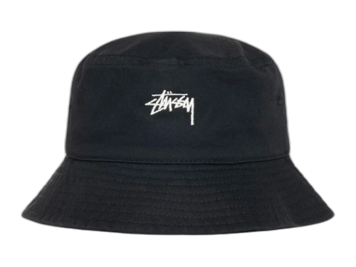 Stussy Stock Bucket Hat Black