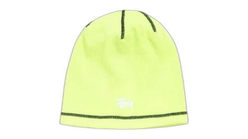 Stussy Waffle Skullcap Lime
