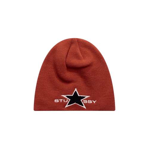 Stussy Chenille Skullcap 'Rust'