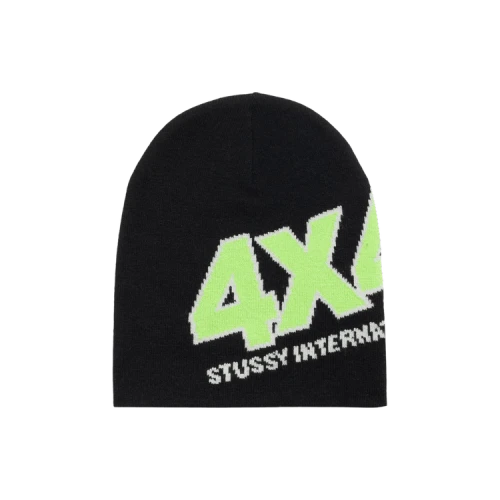 Stussy 4X4 Skullcap Beanie Black