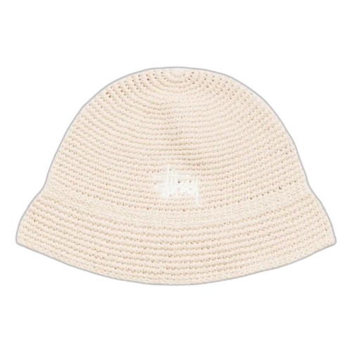 Stussy Basic Knit Bucket Hat 'Oat'