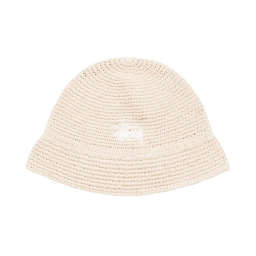 Stussy Basic Knit Bucket Hat 'Oat'