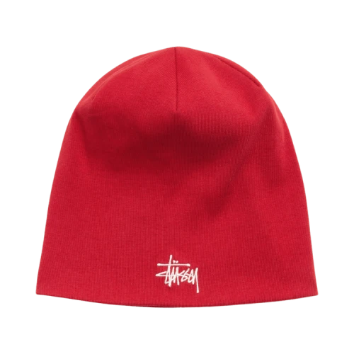 Stussy Jersey Skullcap 'Red'