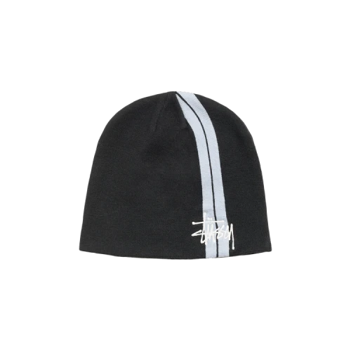 Stussy Double Stripe Skullcap 'Black'