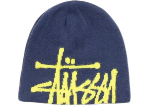 Stussy Brushed Out Basic Skullcap Navy