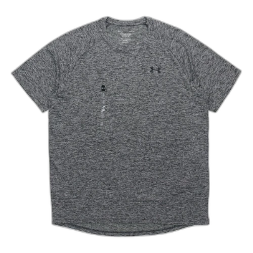 Under Armour Tech 2.0 Training Sports Quick Dry Loose Short Sleeve Gray