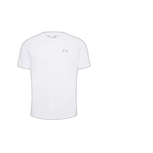 Under Armour Tech 2.0 Solid Color Training Sports Short Sleeve White