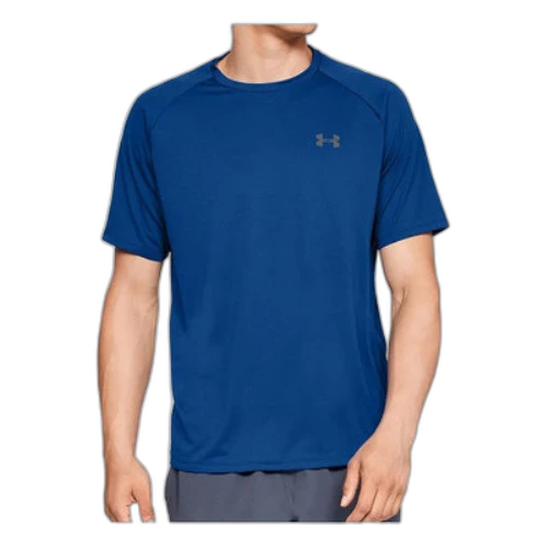 Under Armour Tech 2.0 Short Sleeve Sports Tops Blue