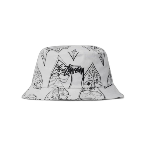 Stussy Zulu Bucket Hat 'White'