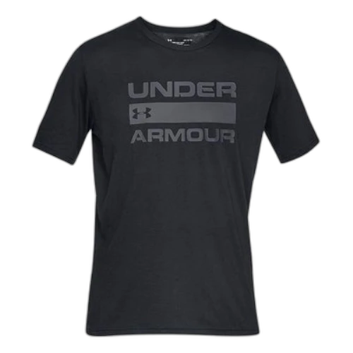 Under Armour Team Issue Wordmark elastic Printing Short Sleeve Black