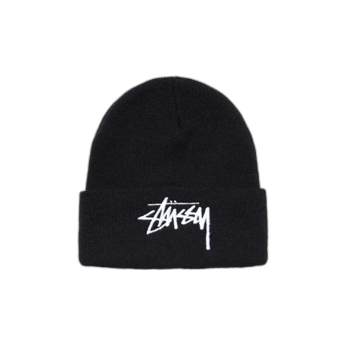 Stussy Big Stock Cuff Beanie 'Black'