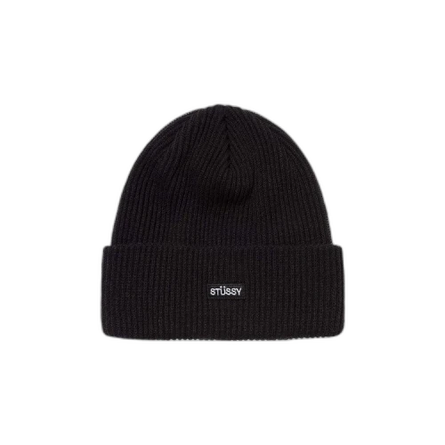 Stussy Small Patch Watchcap Beanie 'Black'