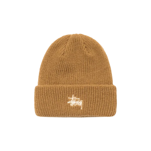 Stussy Basic Cuff Beanie 'Camel'
