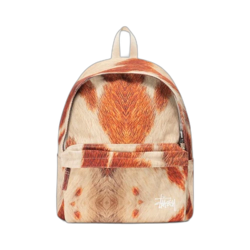 Stussy Canvas Backpack 'Cowhide'
