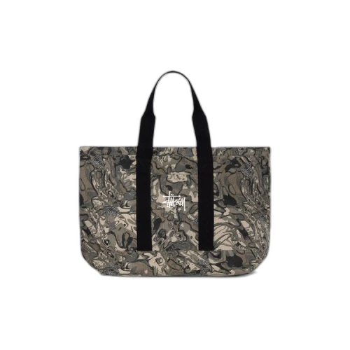 Stussy Canvas Extra Large Tote Bag 'Veil Camo'