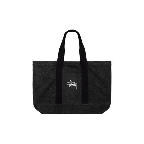 Stussy Canvas Extra Large Tote Bag 'Washed Black'