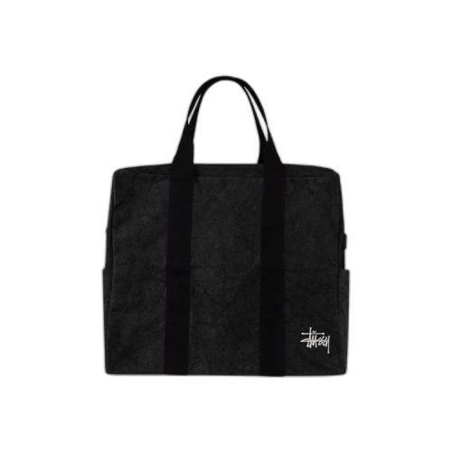 Stussy Canvas Flight Bag 'Washed Black'