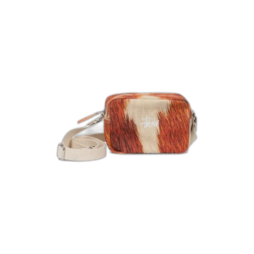Stussy Canvas Side Pouch Cowhide