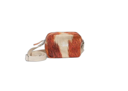 Stussy Canvas Side Pouch Cowhide