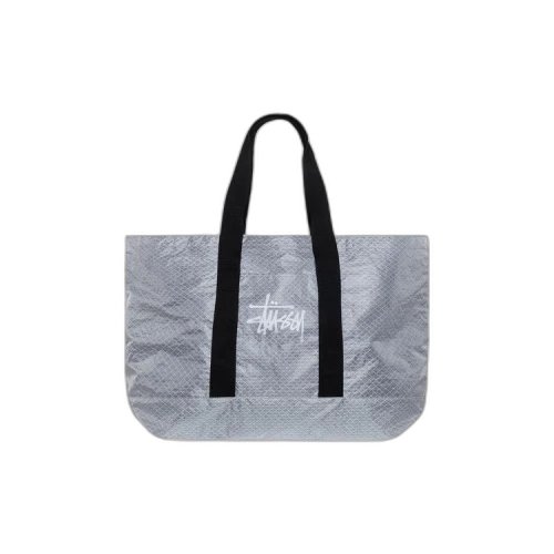 Stussy Ripstop Overlay Extra Large Tote Bag Black