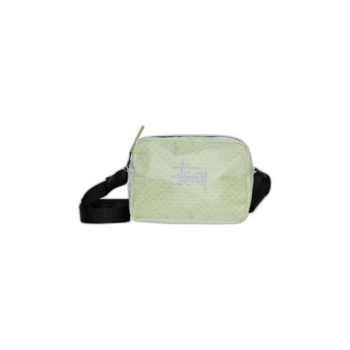 Stussy Ripstop Overlay Side Pouch Lime