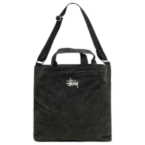 Stussy Needle Punch Crossbody Bag 'Washed Black'