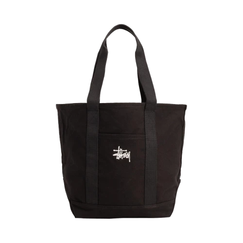 Stussy Canvas Market Tote Bag 'Black'