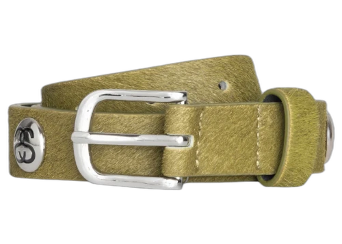 Stussy SS-Link Studded Belt Hairy Moss