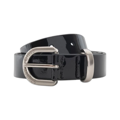 Stussy Patent Leather Belt Black