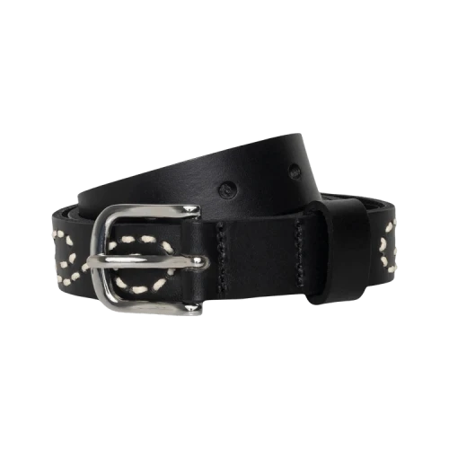Stussy Embroidered S Belt Black