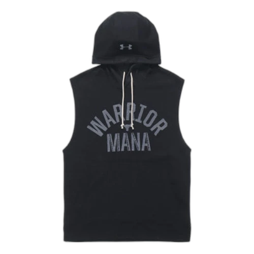 Under Armour Project Rock Training Sports hooded Sleeveless Black