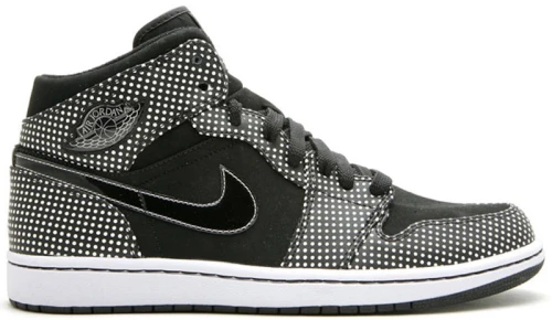 Jordan 1 Retro Polka Dot Black White