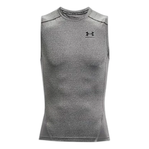Under Armour HeatGear Sleeveless Shirt 'Carbon Heather Black'
