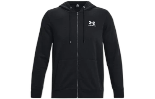 Under Armour Essential Fleece Full Zip Hoodie 'Black'