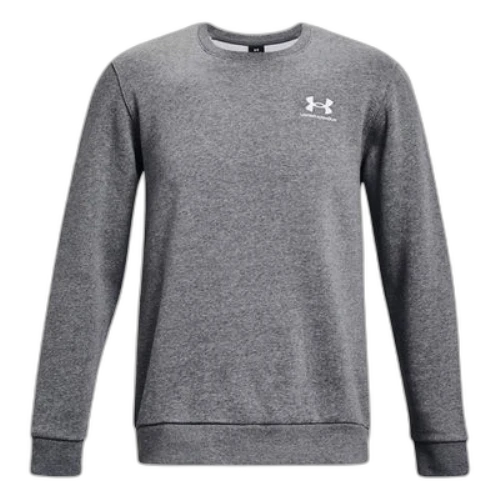 Under Armour Icon Fleece Crew Sweatshirt 'Pitch Grey Medium Heather'
