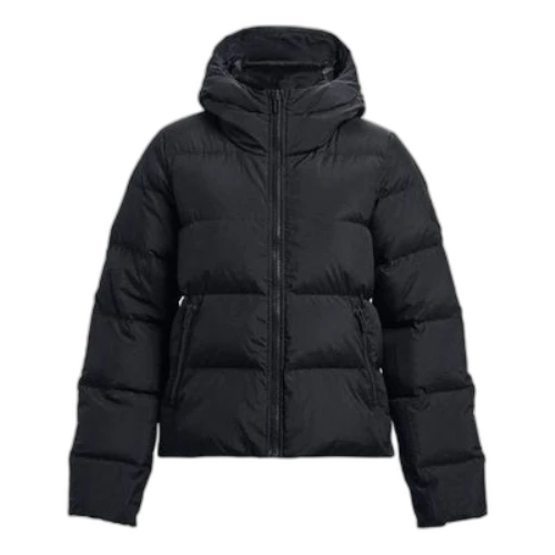 Under Armour ColdGear Infrared Down Hooded Jacket 'Black' (Women's)