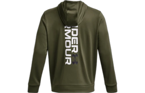 Under Armour Fleece Graphic Hoodied 'Olive Green'