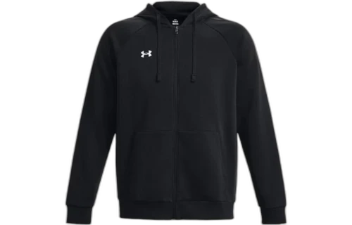Under Armour UA Rival Fleece Full-Zip Hoodie Black/White