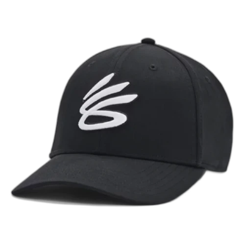 Under Armour Curry Logo Baseball Cap 'Black White'